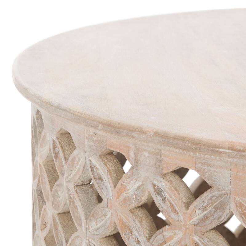 SAFAVIEH Home Collection Kaydix Round Coffee Table - 35" L x 35" D x 16" H
