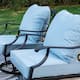 MAISON ARTS 6/7-Piece Patio Conversation Sets, Sofa Set with 2/4 x Single Chairs, 1 x 3-seater Sofa and Coffee Table/Ottomans