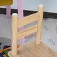 preview thumbnail 13 of 12, Qaba 3-Piece Set Kids Wooden Table Chairs Easy to Clean Gift for Boys Girls Toddlers Age 3 to 8 Years Old