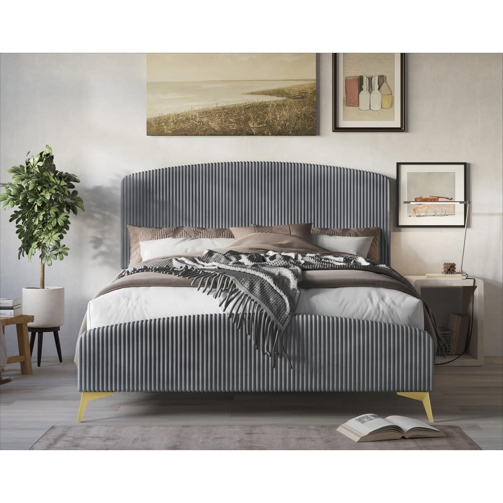 Waylon Upholstered Panel Bed