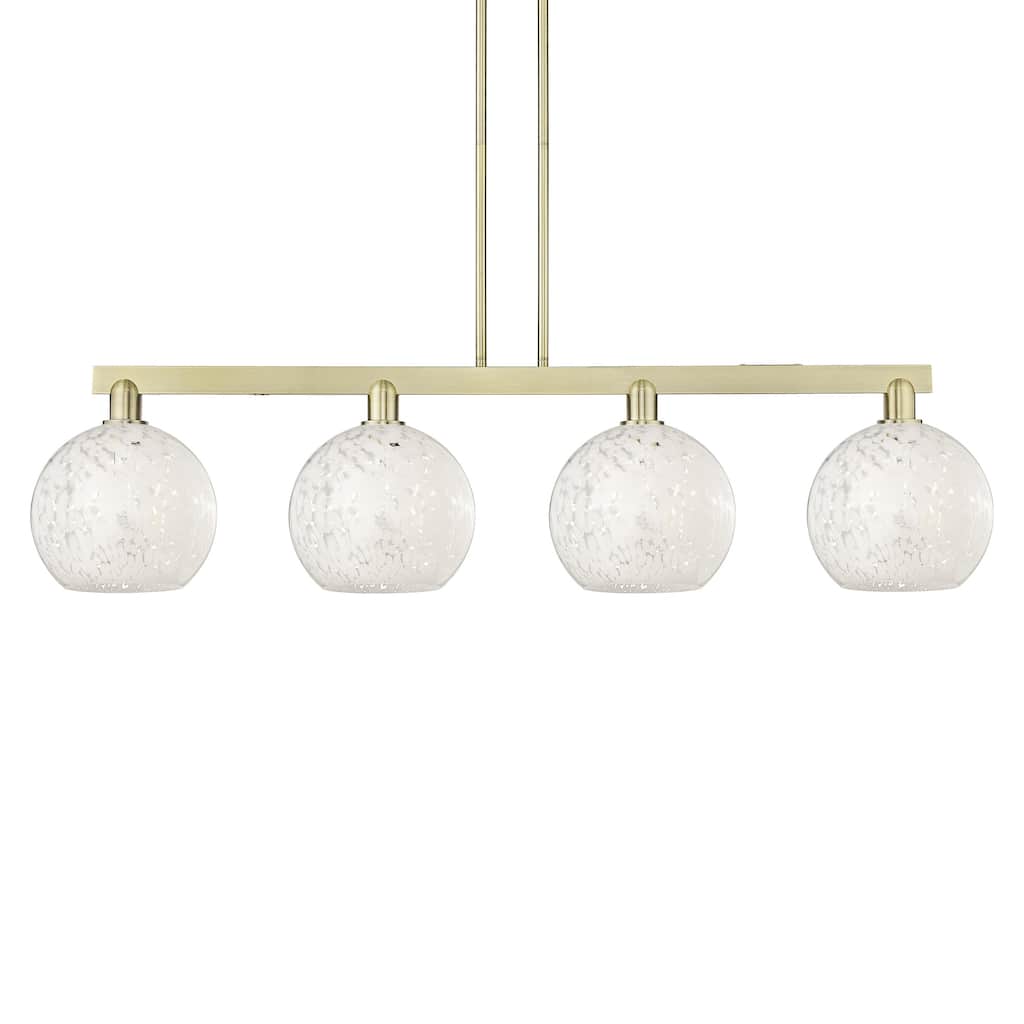 Innovations Lighting 716-4I-13-53 White Mouchette Linear White