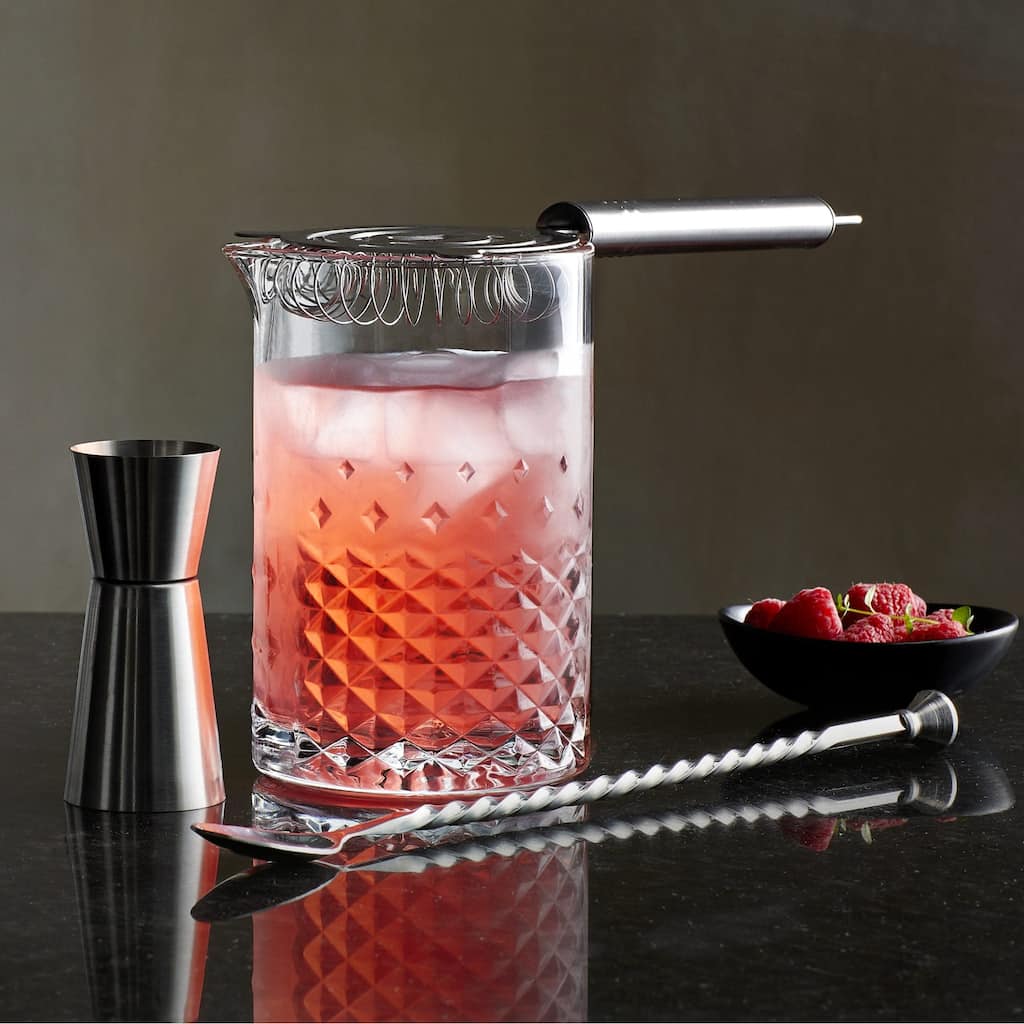 Libbey Classic Cocktail Carats 4-Piece Bar Mixing Set - Set of 4