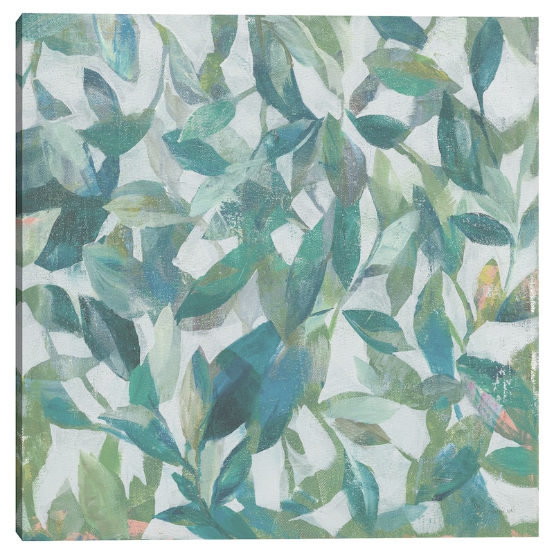 Summer Garden Greenery I Light by Danhui Nai Canvas Art Print