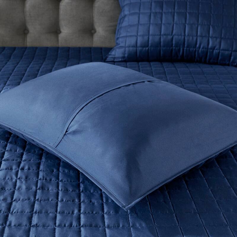 GDF Studio - Heritage 8-Piece Comforter and Quilt Set Collection with Decorative Pillows
