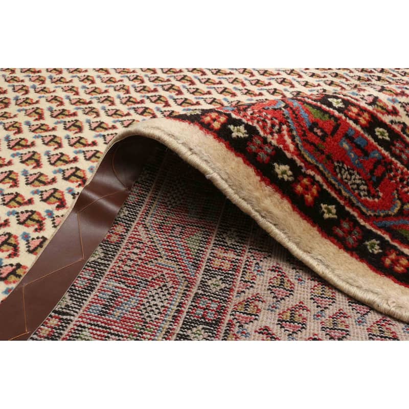 ECARPETGALLERY Hand-knotted Andelz Cream Wool Rug - 3'5 x 4'11