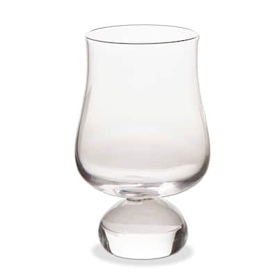Olivia Heavy Bottom Brandy Glass Set - 16oz Clear Cordial Drinkware for Everyday Use - Hand Wash Only - 6" H x 3" L x 3" W