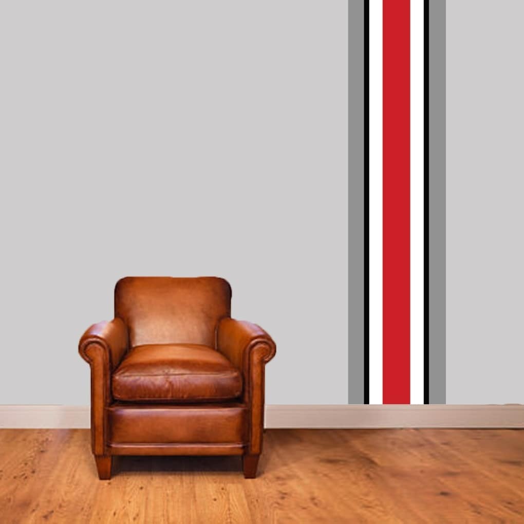 Black Strip Wall Stickers