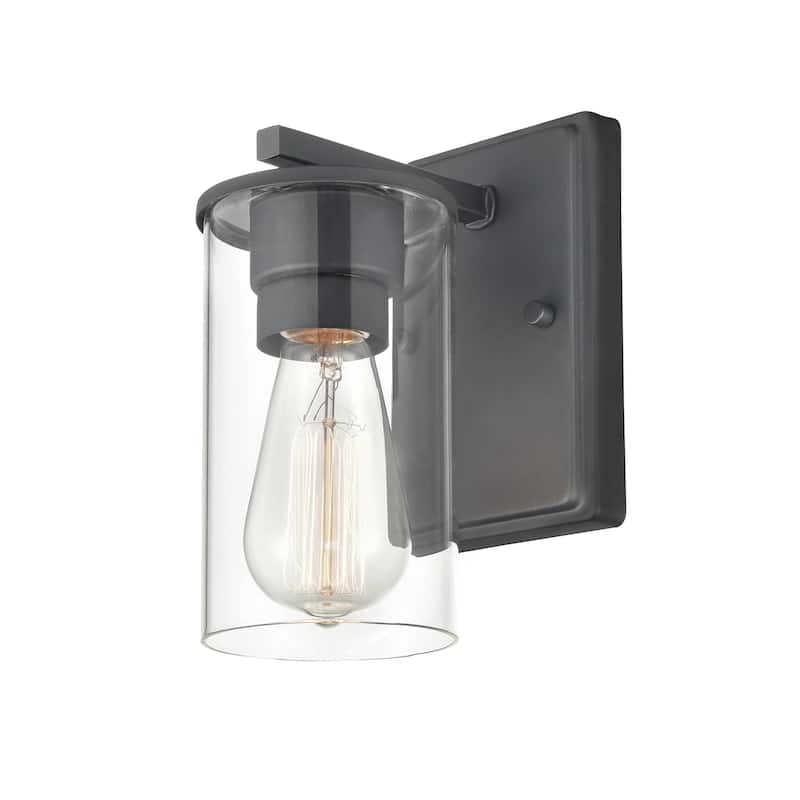 Millennium Lighting Verlana 1-Light Wall Sconce in Multiple Finishes with a Clear Glass Shade