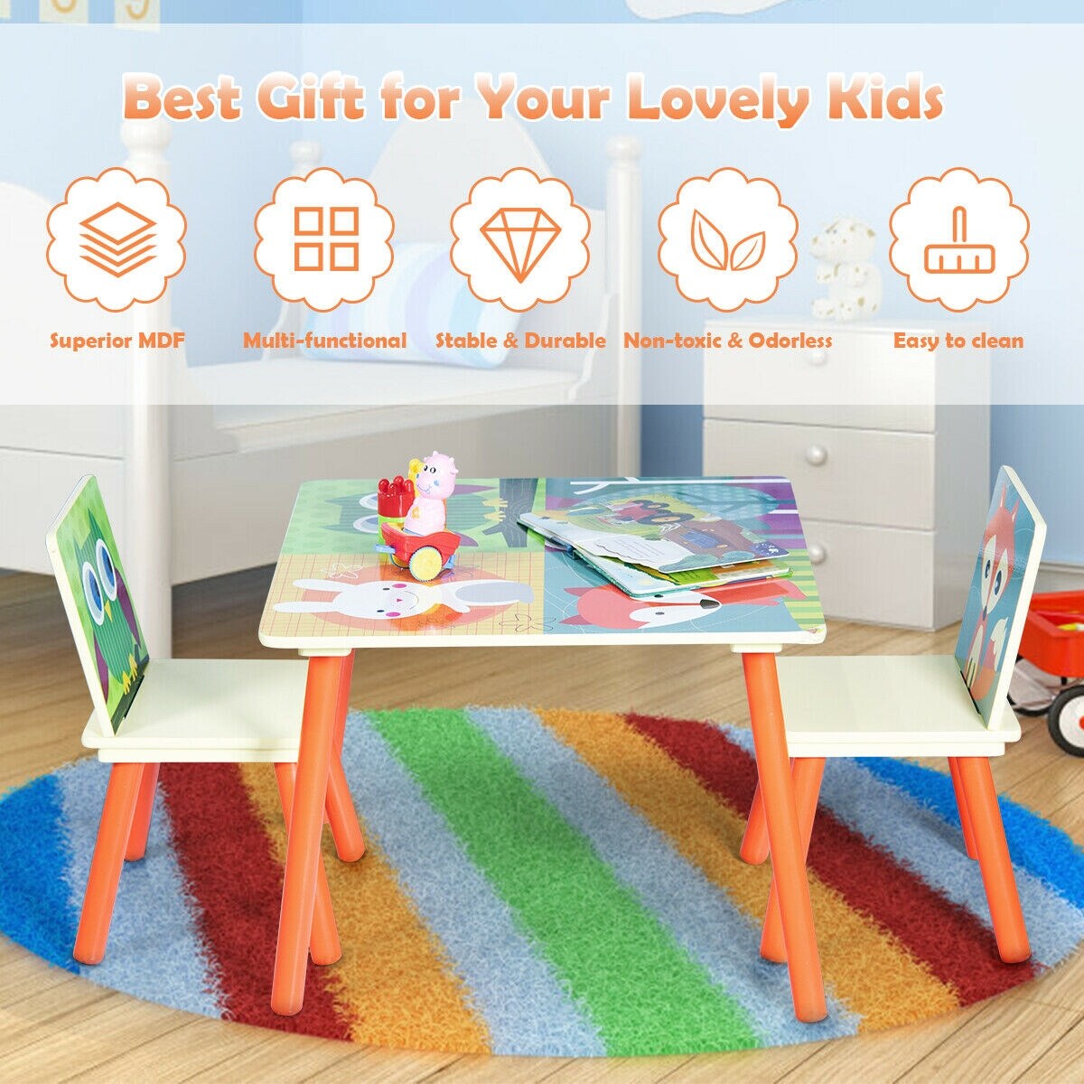 non toxic kids table