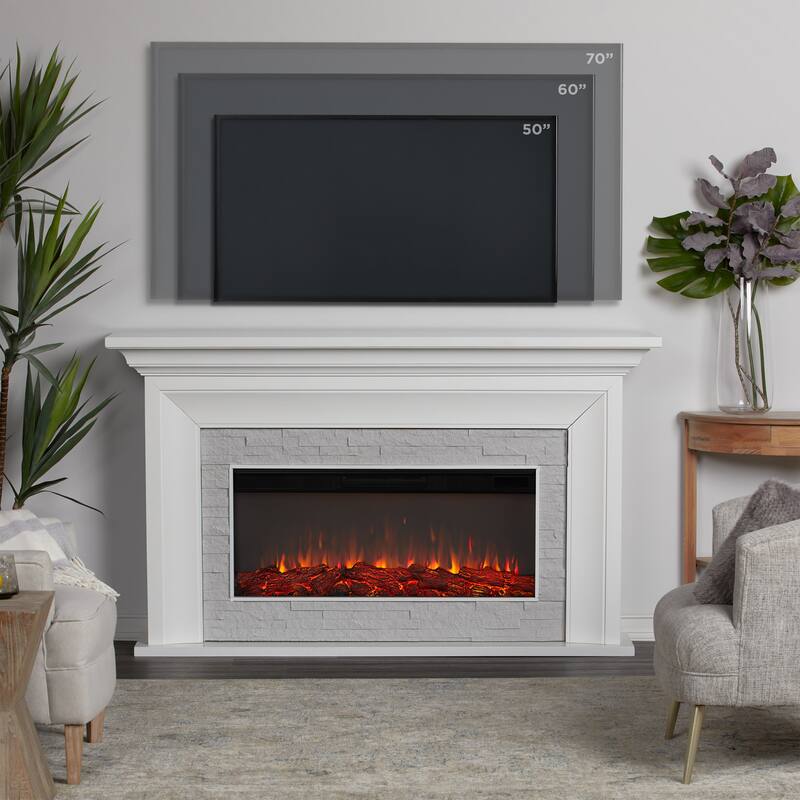Sonia 69" Landscape Electric Fireplace by Real Flame