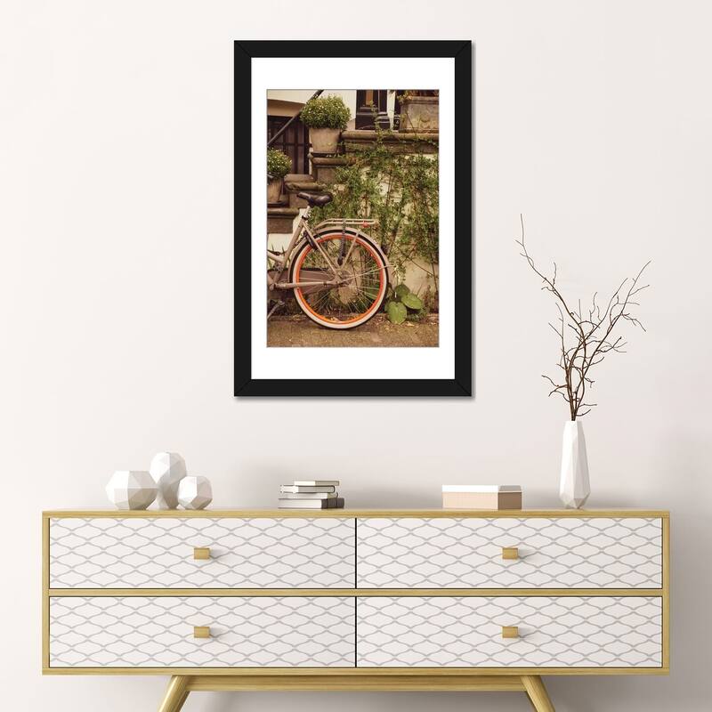 iCanvas "Bike In Ams" by Alexandre Venancio PFA