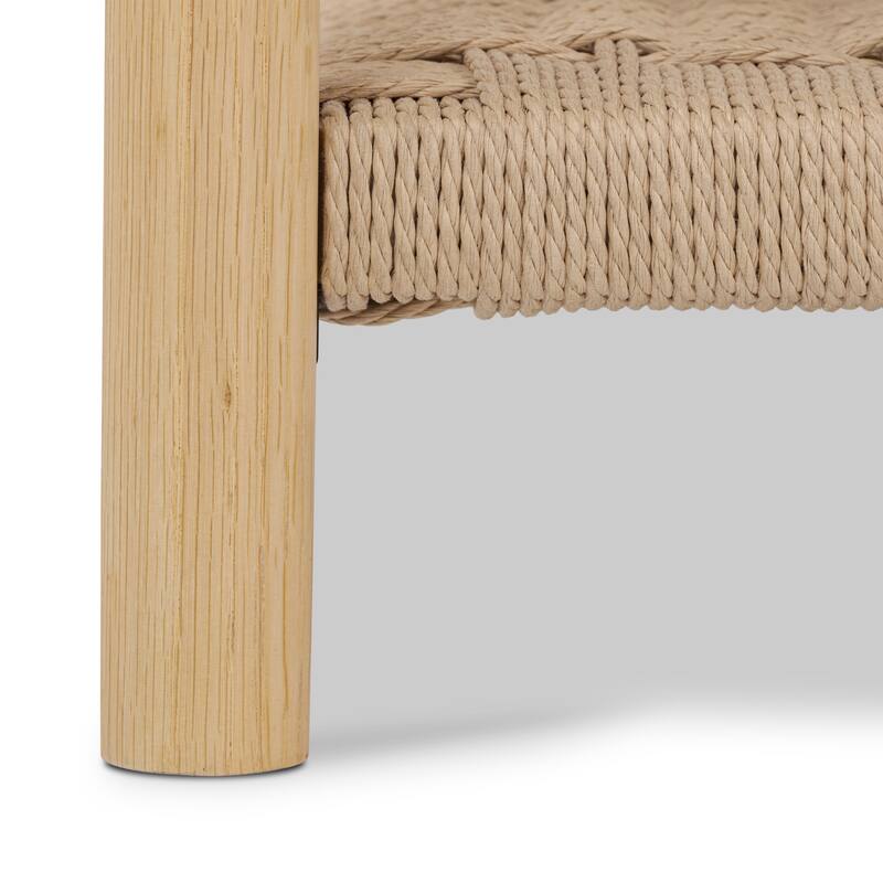 Poly and Bark Thani Nightstand in Light Oak