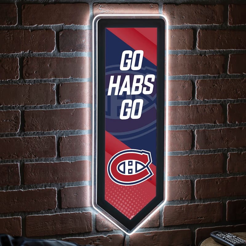 Montreal Canadiens LED Lighted Sign - Multi