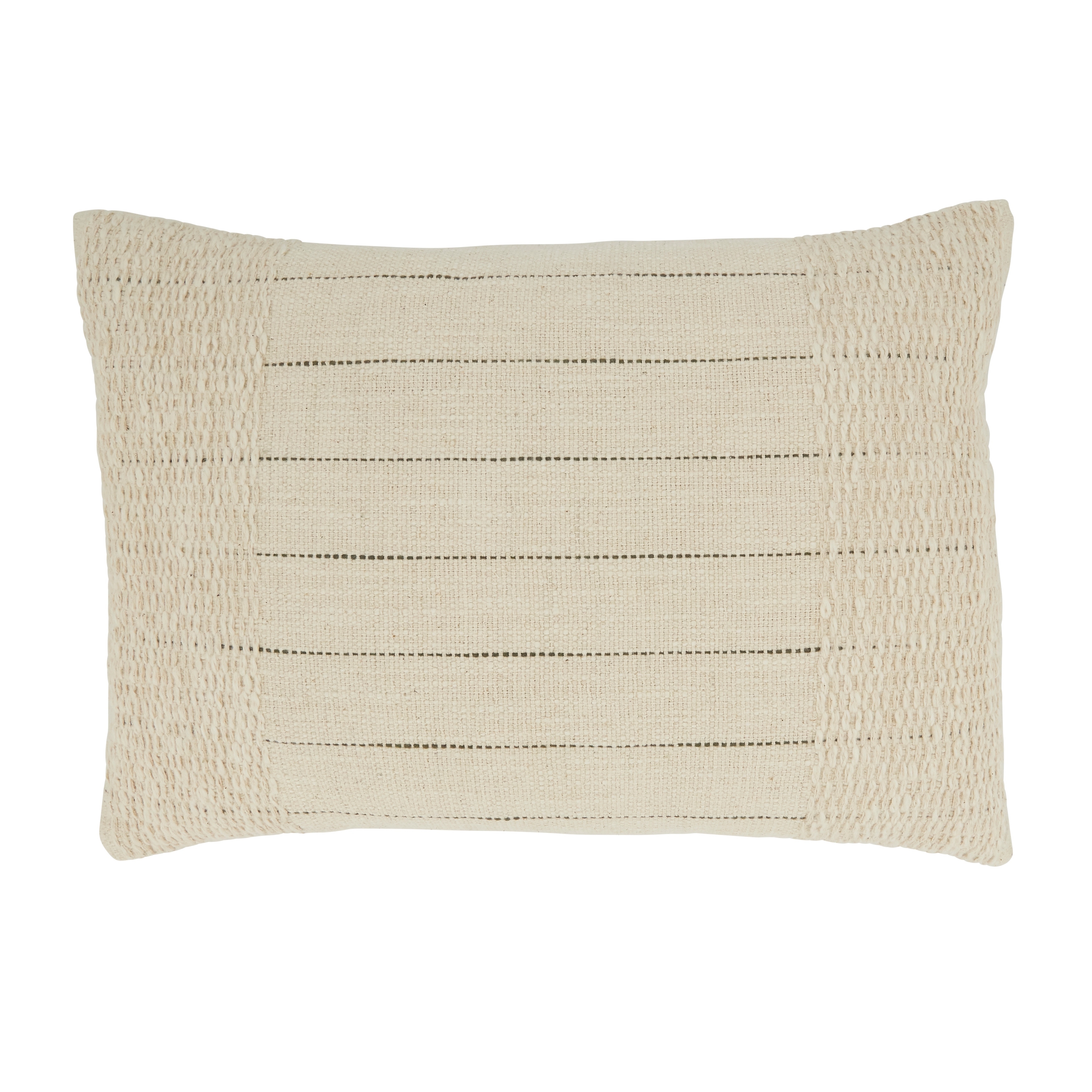 Contemporary Comfort Stripe Throw Pillow