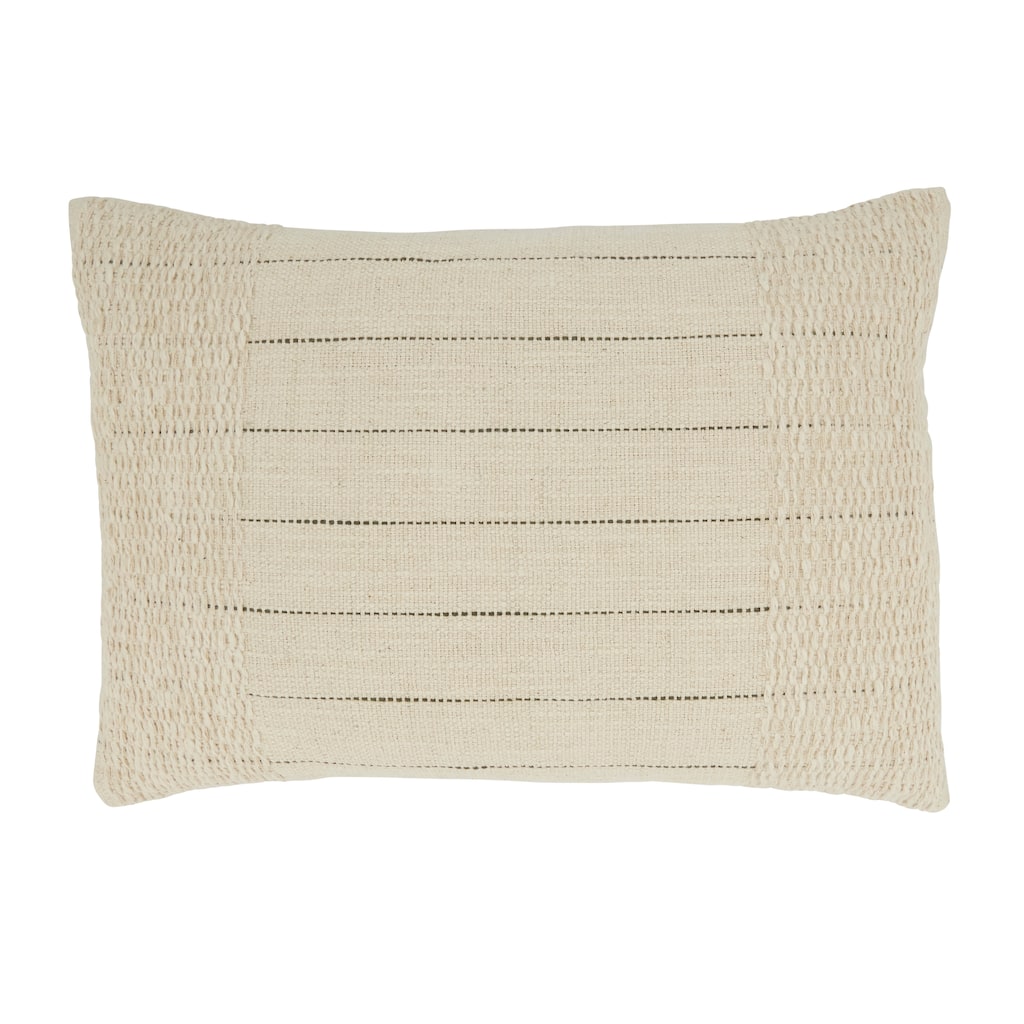 Contemporary Comfort Stripe Throw Pillow