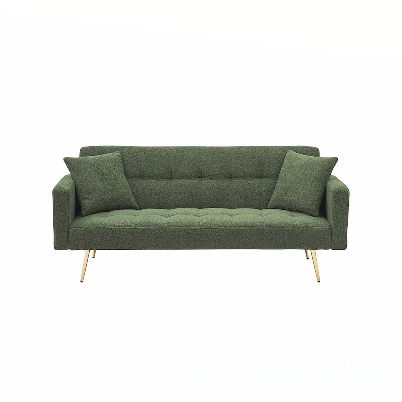 Teddy Sofa Bed With Two Pillows