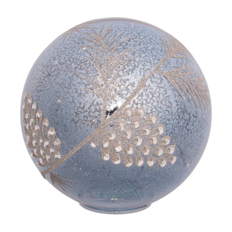 LED Pinecone Globe (Set of 2) - N/A