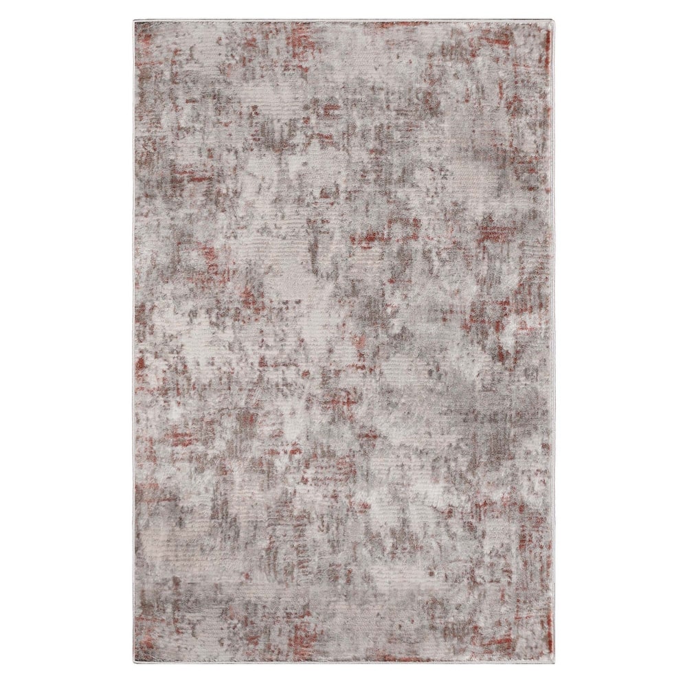 Superior Euphemia Distressed Abstract Indoor Runner or Area Rug