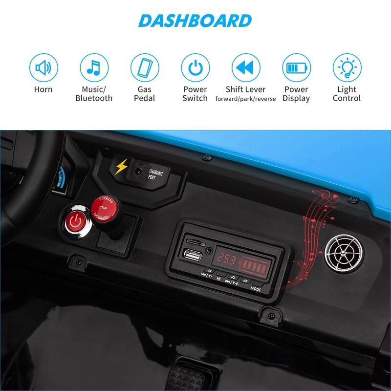 24V Kids 2 Seaters Ride On UTV with Remote Control