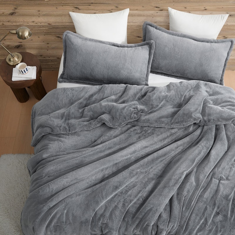 Frost Bite - Coma Inducer® Oversized Comforter Set - Numbing Gray