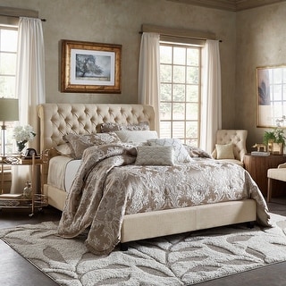 TRIBECCA HOME Knightsbridge Rolled Top Tufted