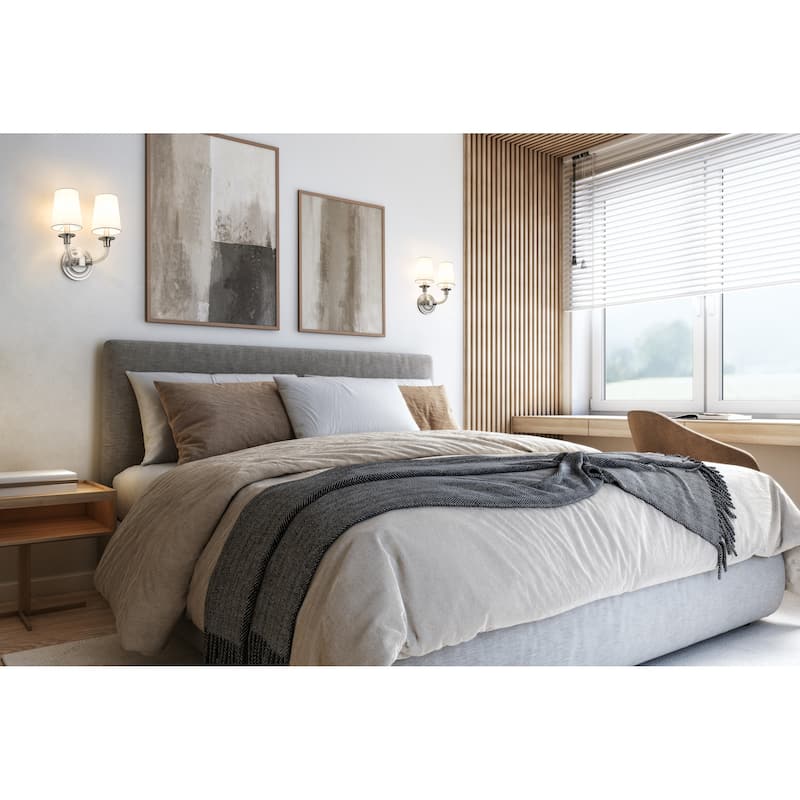 Z-Lite 1950-2S Katerina 2 Light 13" Tall Bathroom Sconce