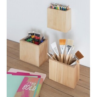 Kate and Laurel Domio Hanging Pocket Set