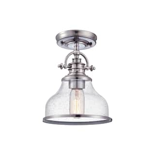 Quoizel Grant Ceiling Light in Brushed Nickel