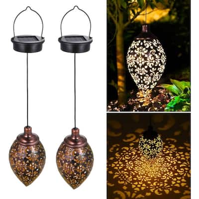 Hanging Solar Lights Solar Lantern LED Garden Lights