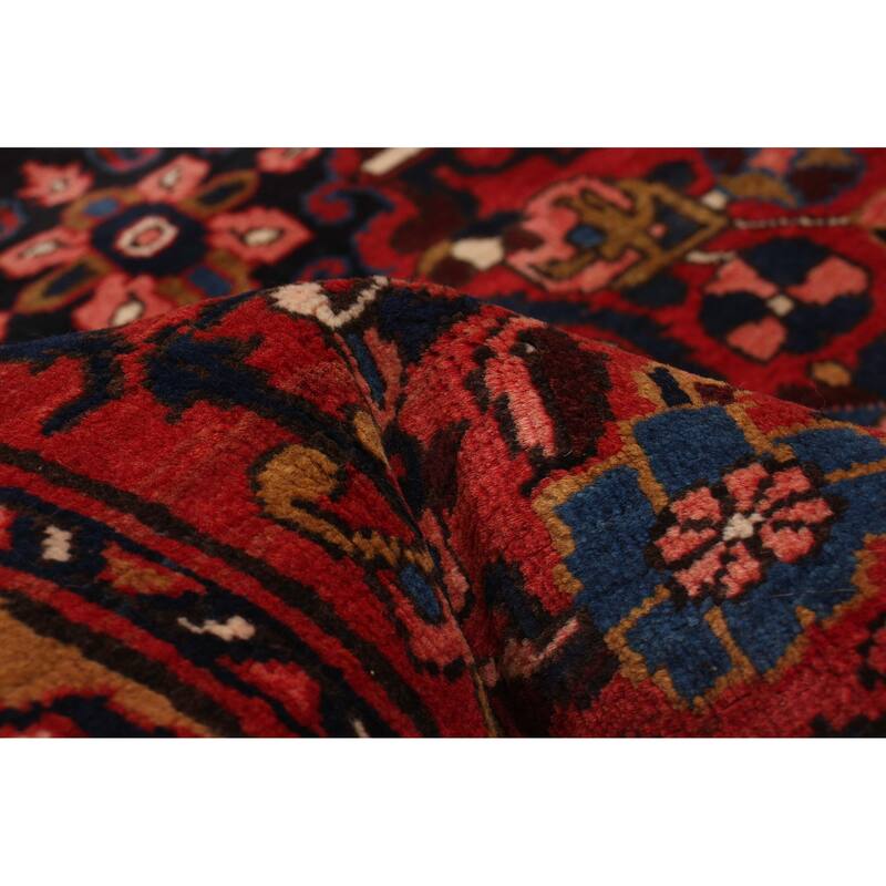 ECARPETGALLERY Hand-knotted Sarabi Red Wool Rug - 3'3 x 9'10