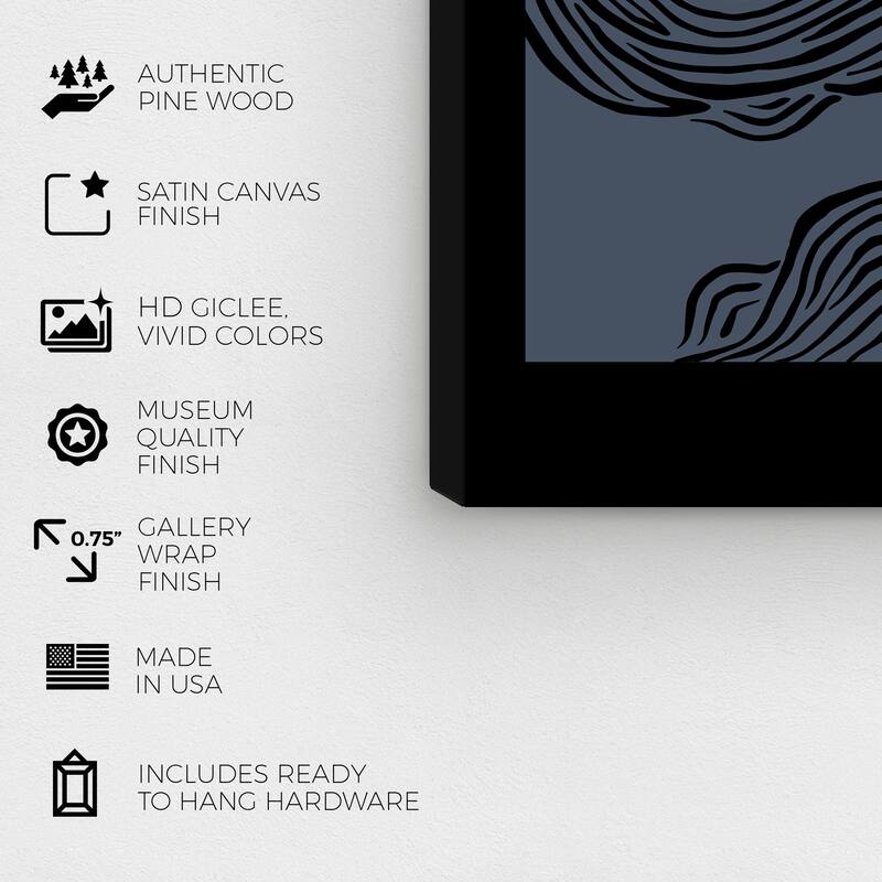 Wynwood Studio Canvas Abstract The Art of Simplicity Brown and Tan Modern & Contemporary Wall Art Canvas Print
