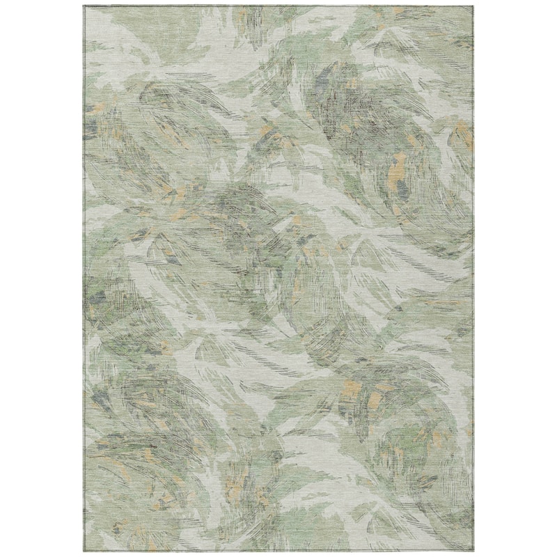 Machine Washable Indoor/ Outdoor Casual Amy Chantille Rug