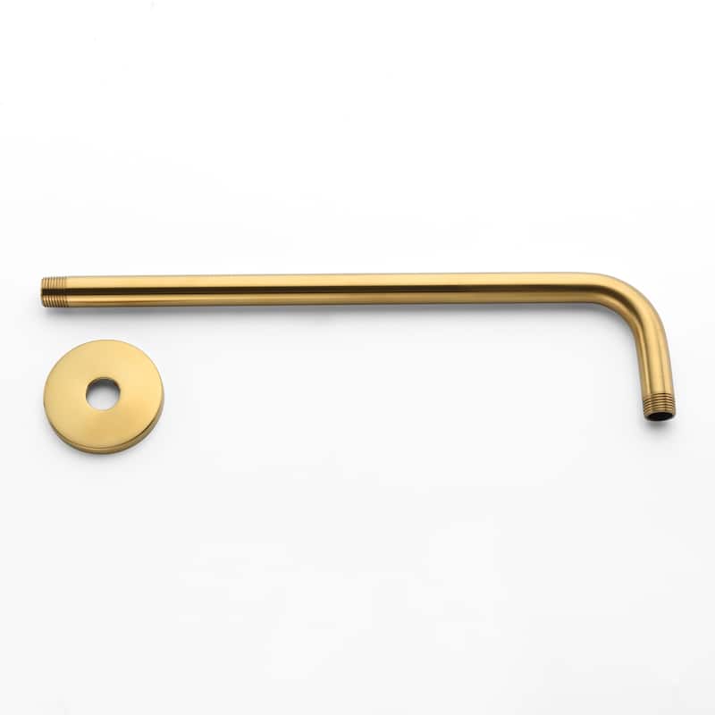 Luxier RA02 15 in. Shower Arm and Flange