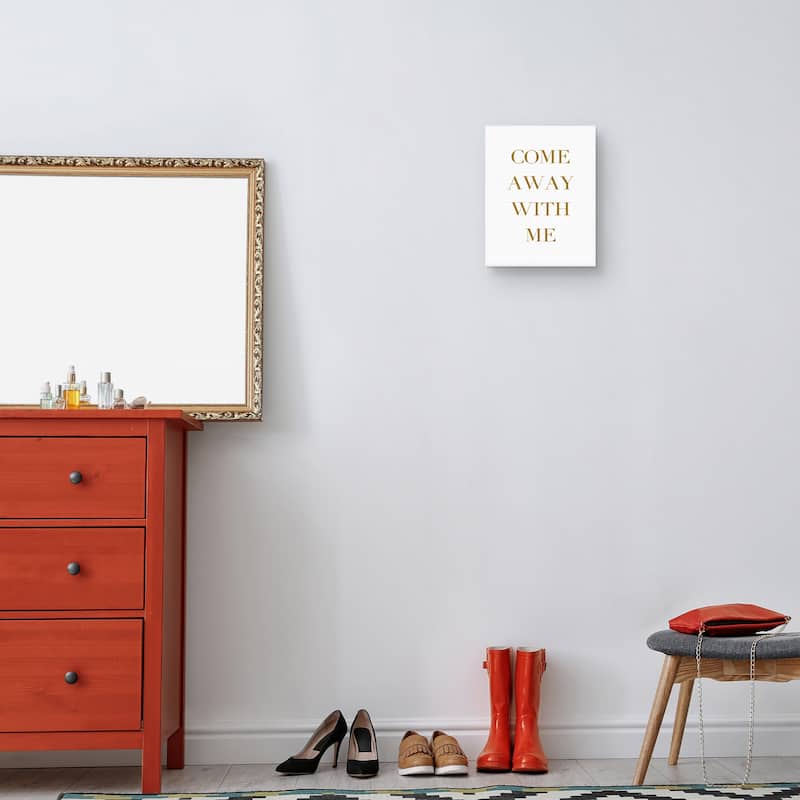 Come Away With Me Canvas Art Print