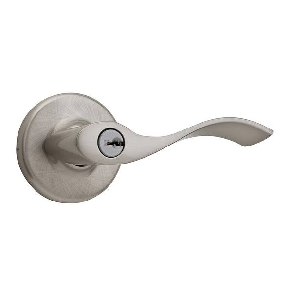 Kwikset Balboa Satin Nickel Entry Lockset ANSI/BHMA Grade 3 KW1 1-3/4 in. Kwikset Balboa Satin Nickel Entry Lockset ANSI/BHMA Grade 3 KW1 1-3/4 in.