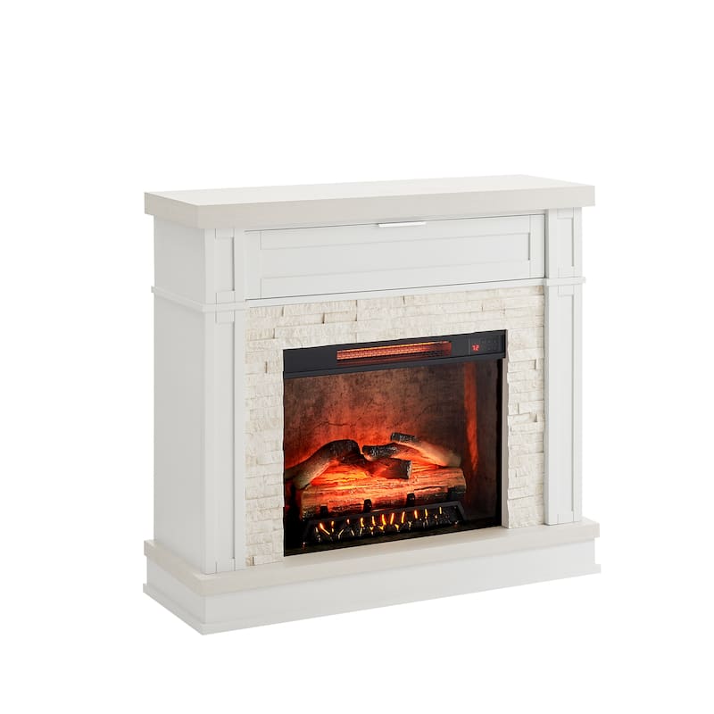 Ephersyn Electric Fireplace with Flame Effect