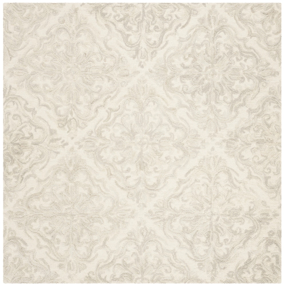 SAFAVIEH Handmade Blossom Gertrida Modern Floral Wool Rug
