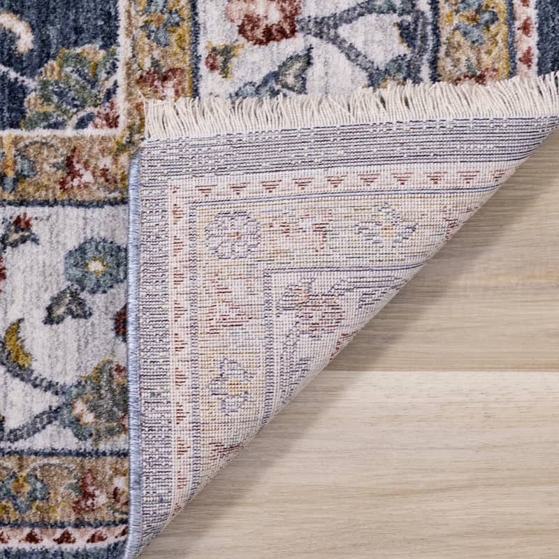 Olivia Collection - Classic Elegant Border Area Rug