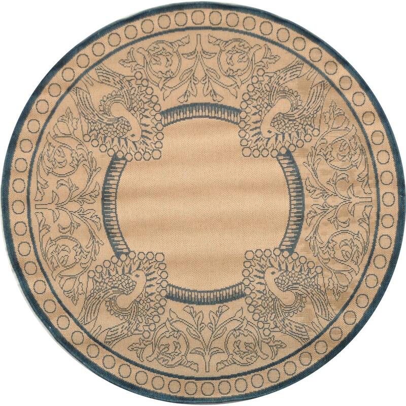 SAFAVIEH Courtyard Kitija Indoor/ Outdoor Waterproof Patio Backyard Rug