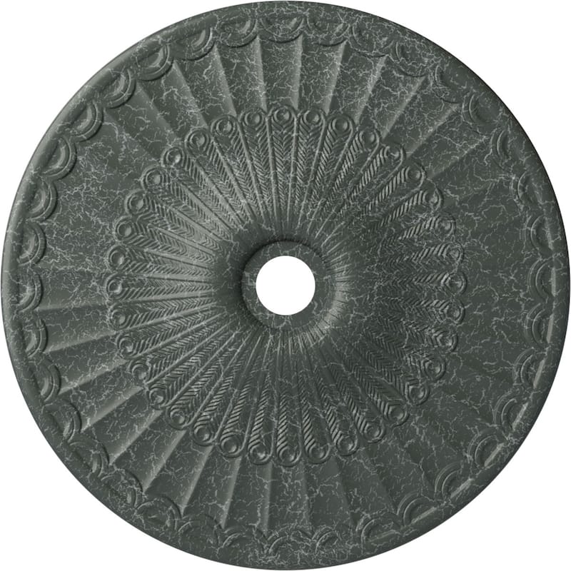 36 5/8"OD x 3 5/8"ID x 2 3/8"P Galveston Ceiling Medallion