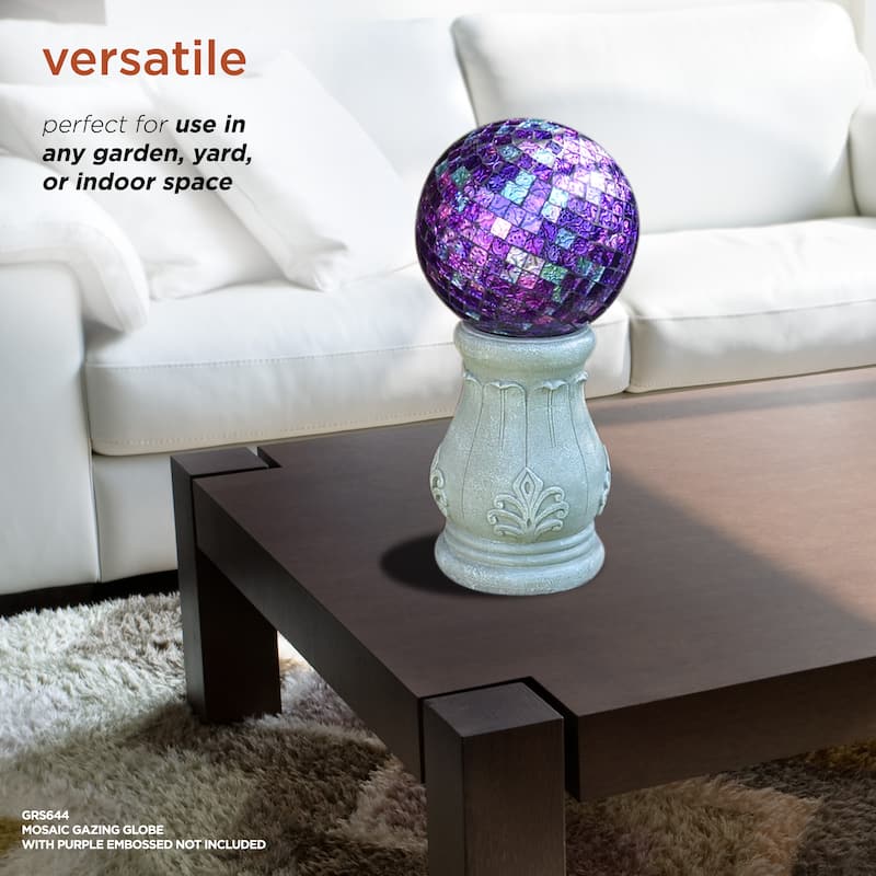 12-inch Roman Column Gazing Globe Stand