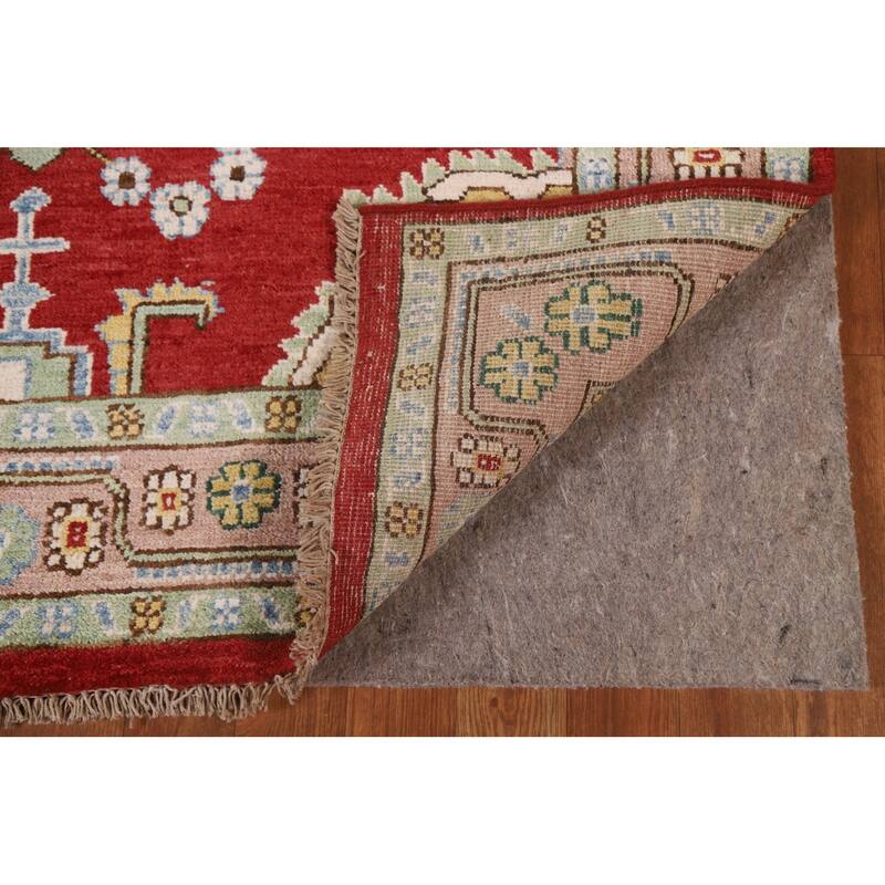 Oushak Turkish Area Rug Hand-knotted Wool Carpet - 4'6"x 6'1"
