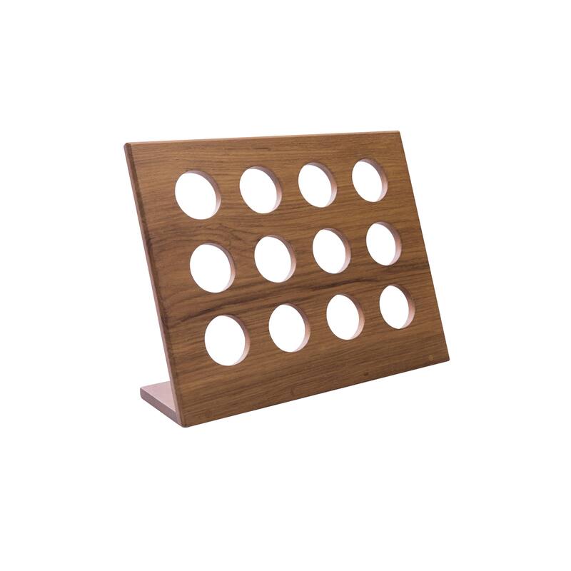 Teak Coffee Pod Holder