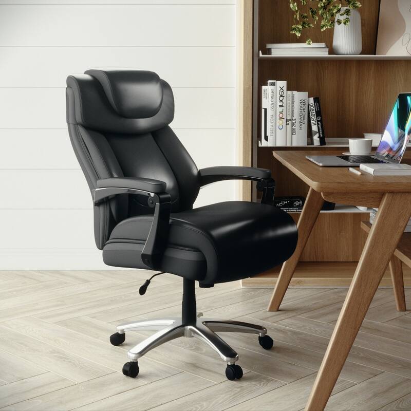 Big & Tall LeatherSoft Executive Swivel Ergonomic Office Chair