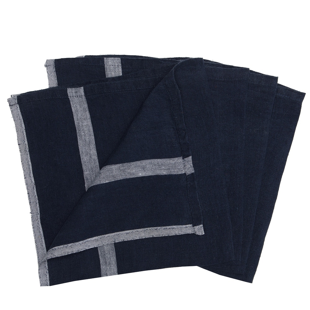 Caravan Laundered Linen Napkins - Set of 4