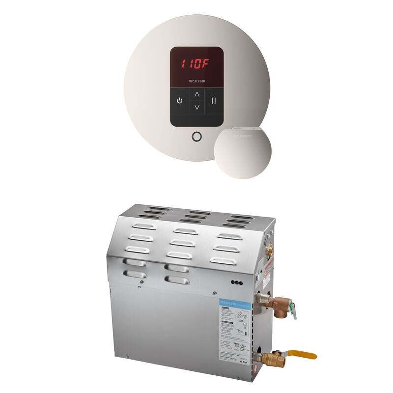 Mr Steam R07C10AC0000 MS 7.5 kW (7500 W) Steam Shower Generator - Polished Nickel