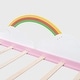 preview thumbnail 9 of 8, Twin Size Bed with Clouds and Rainbow Decor