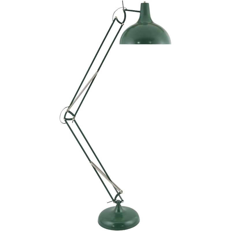 Livabliss Livigno Rustic Accent Floor Lamp - 70"H x 15"W x 35"D - Green
