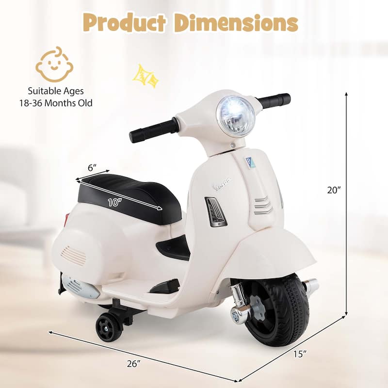 Toddler Kids Motorcycle Powered Electric Motorbike