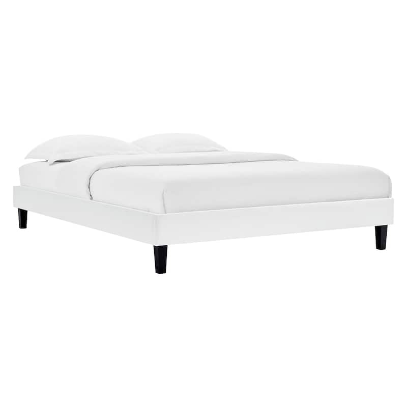Elise Twin Performance Velvet Platform Bed